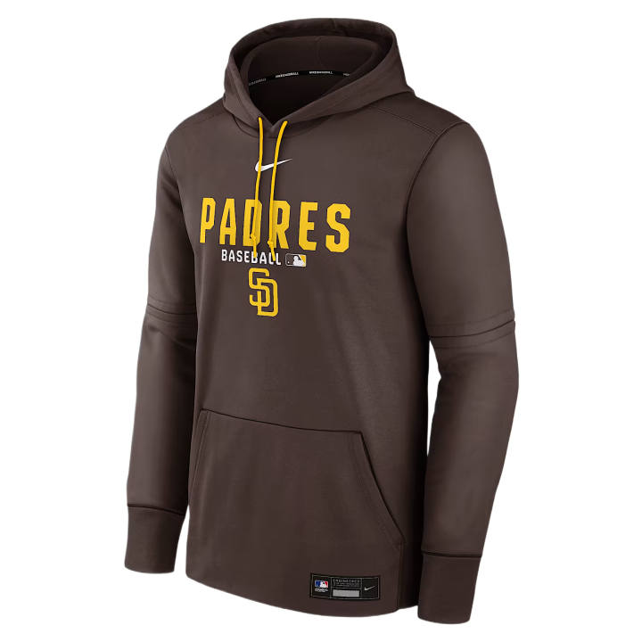 Nike Nike Therma Sweatshirts Men's Brown Hooded Non Detachable Moderate