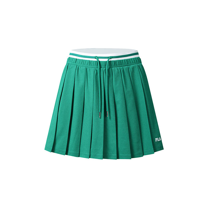 FILA Tennis Skirts Women's Magic Green Moderate Short Skirt