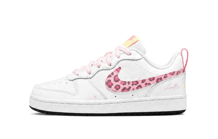 Nike Nike Court Borough Skateboard Shoes Women's Low Top White, Pink