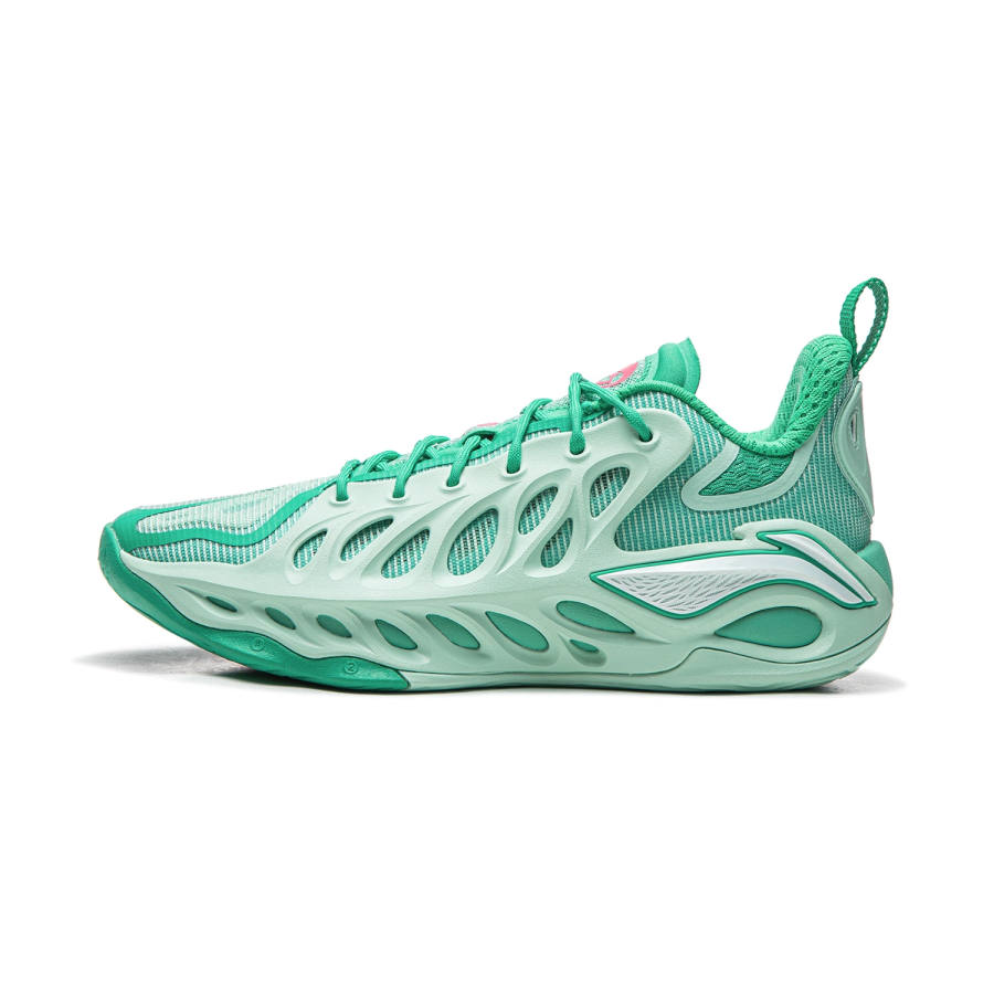 Li-Ning Li Ning Basketball Shoes Men's Low Top Pool Green/Jade Green