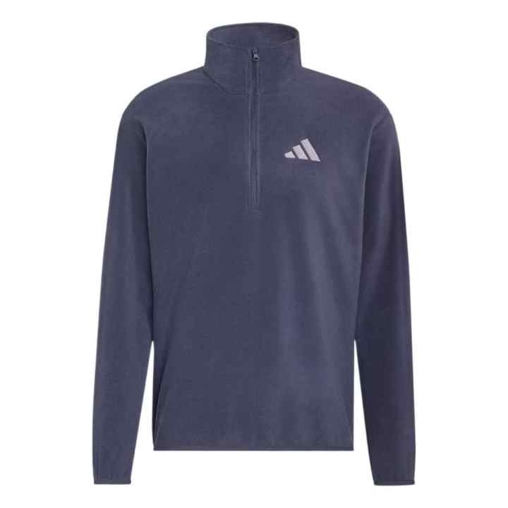 Adidas Adidas Sweatshirts Men's Dark Shadow Navy Blue Stand Collar Moderate