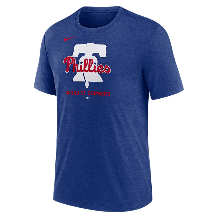 Nike Nike X MLB T Shirts Men's Royal Crew Neck