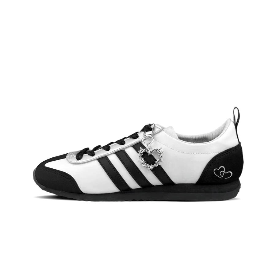 Adidas Adidas VS JOG 2.0 German Army Trainers Unisex Low Top Black