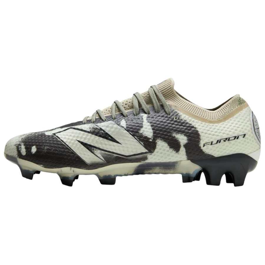 New Balance STONE ISLAND X New Balance Furon Elite V9 Soccer Shoes Unisex White Black
