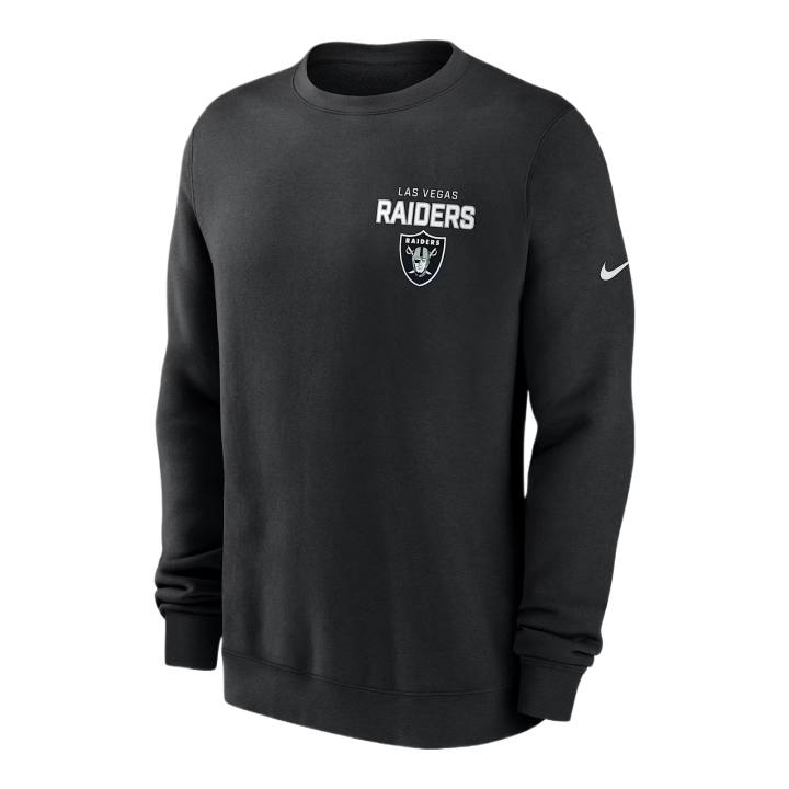 Nike Nike NFL Sweatshirts Men's Black Crew Neck Moderate