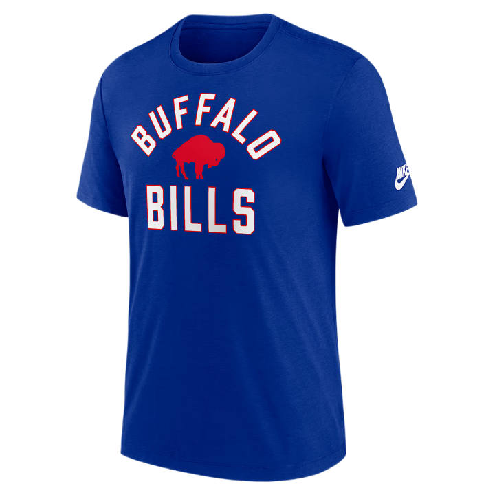 Nike Nike NFL T Shirts Men's Royal Crew Neck