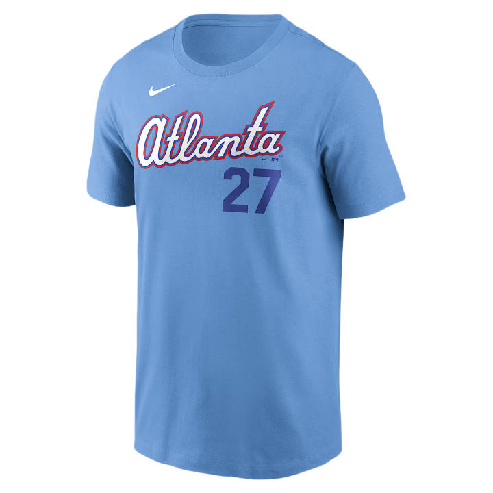 Nike Nike X MLB T Shirts Men's Pink/Blue Crew Neck