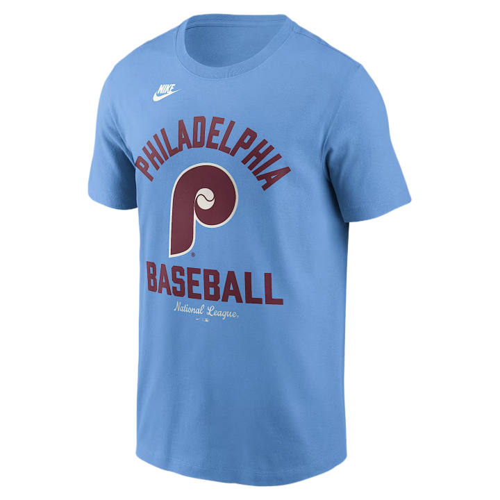 Nike Nike X MLB T Shirts Men's Light Blue Crew Neck