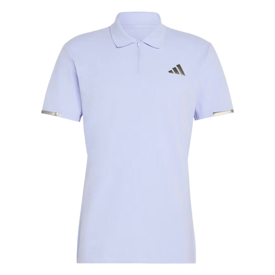 Adidas Adidas Tennis Tops Men's Violet Tone Polo Collar Moderate