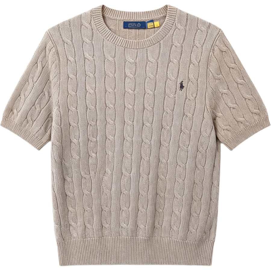 Polo Ralph Lauren Knitwear Men's Oat Crew Neck Moderate Straight Fit