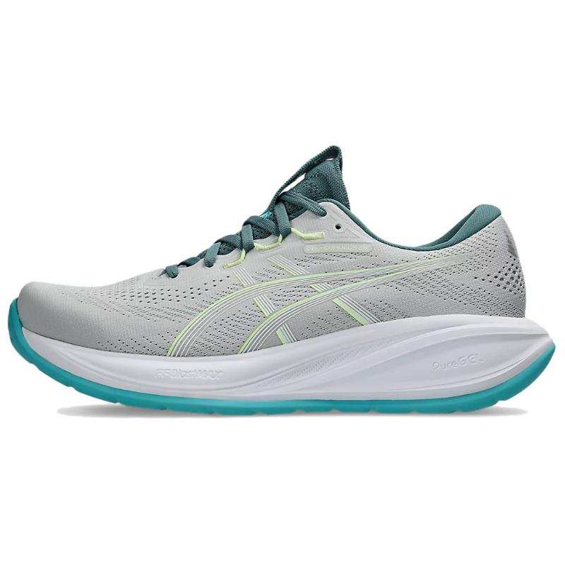 ASICS GEL CUMULUS 28 Running Shoes Men's Low Top Cloud Gray/Energy Blue
