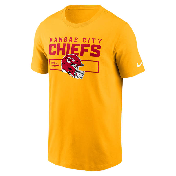 Nike Nike NFL T Shirts Men's Gold Crew Neck Moderate