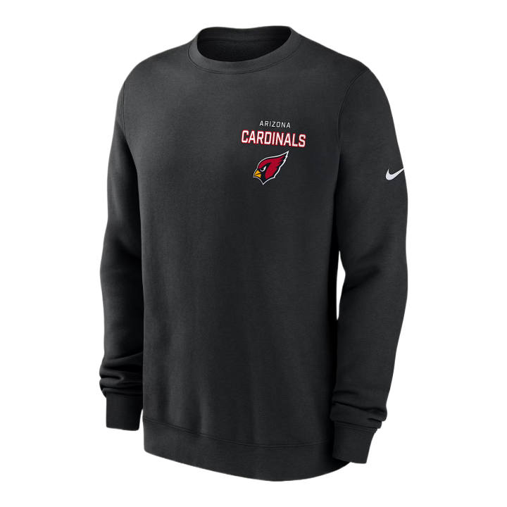 Nike Nike NFL Sweatshirts Men's Black Crew Neck Moderate