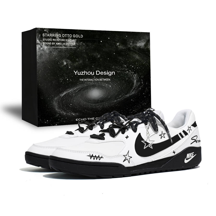 Nike Nike Terra Manta Casual Shoes Unisex Low Top Black & White