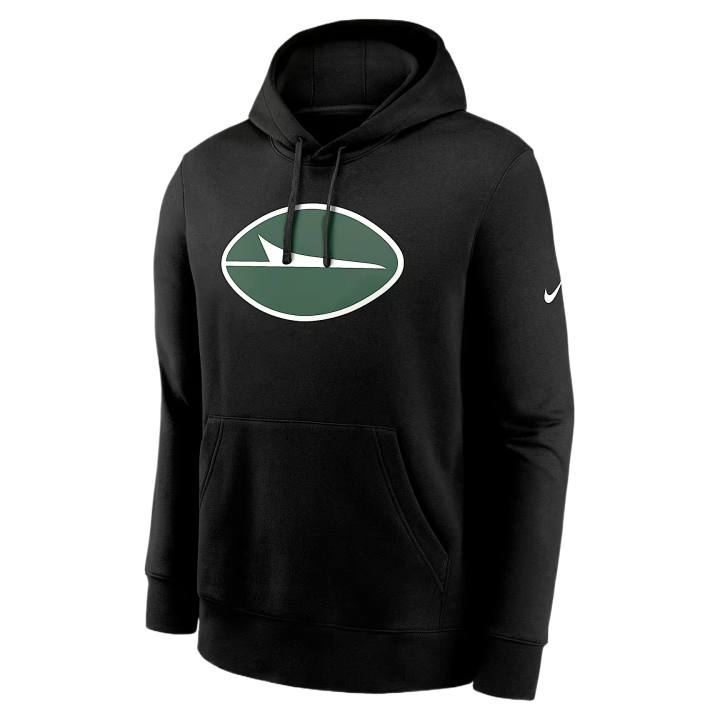 Nike Nike NFL Sweatshirts Men's Black Hooded Non Detachable Moderate