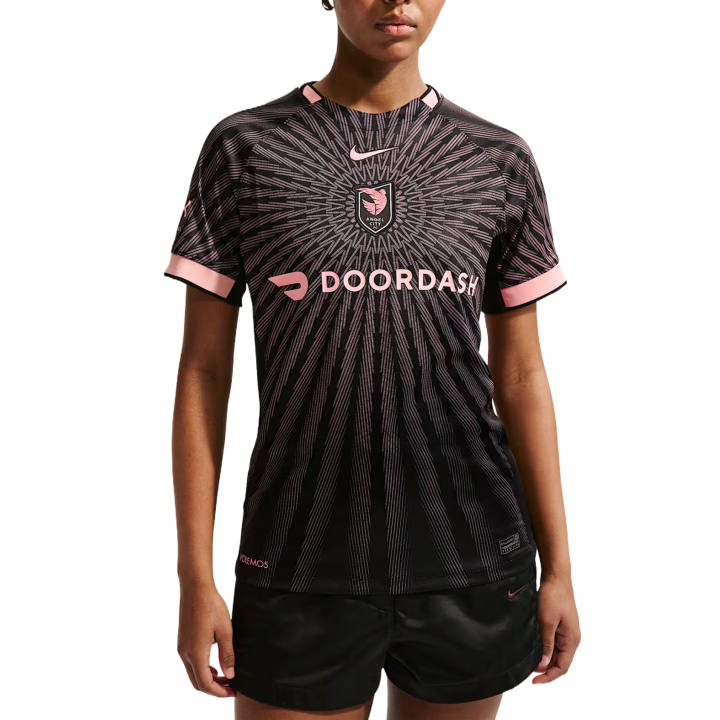 Nike Nike Soccer Jerseys Women's Black Crew Neck Moderate