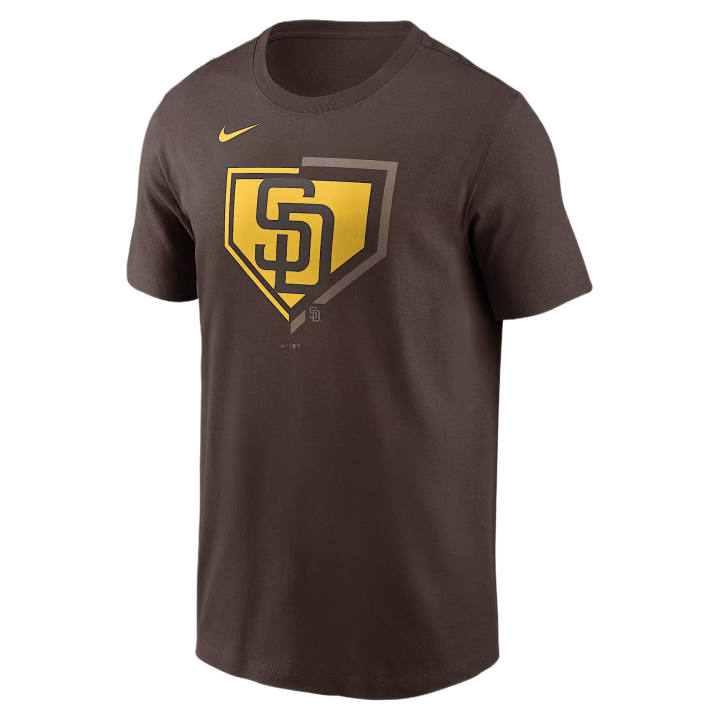 Nike Nike X MLB T Shirts Men's Brown Crew Neck Moderate