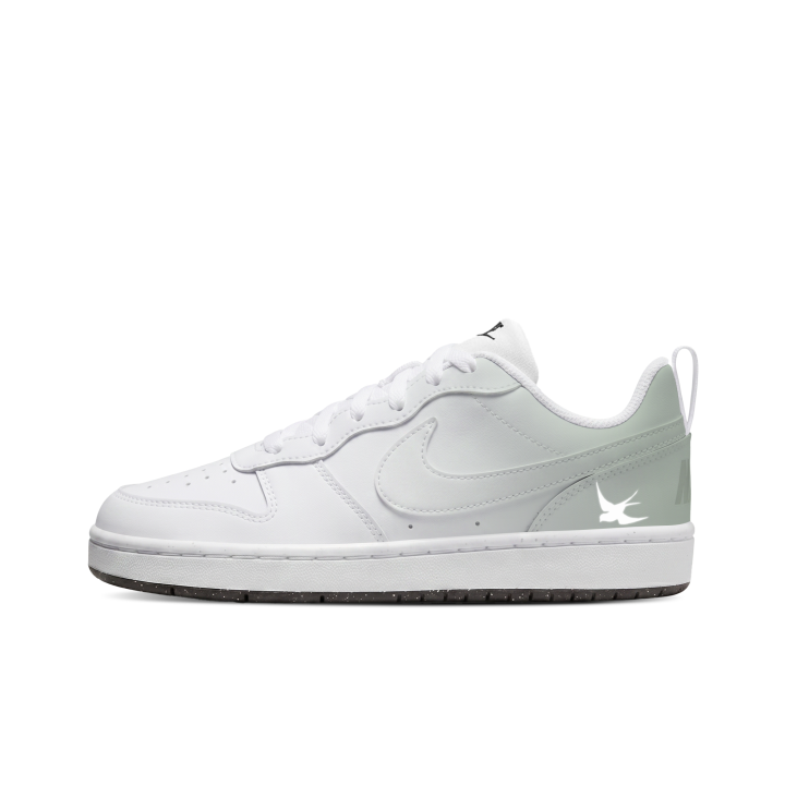 Nike Nike Court Borough Skateboard Shoes Unisex Low Top White/Green