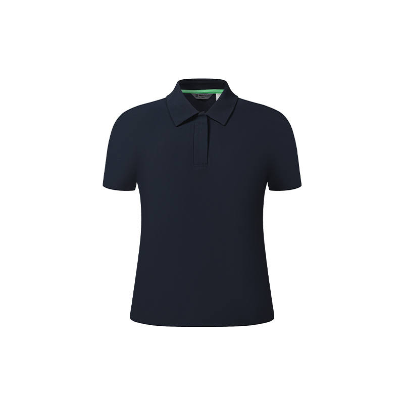 FILA Golf Polo Shirts Women's Midnight Dark Blue Lapel Moderate Other