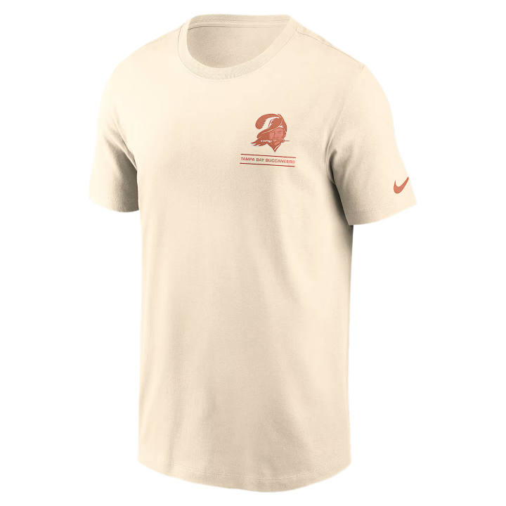 Nike Nike NFL T Shirts Men's Natural Crew Neck Moderate