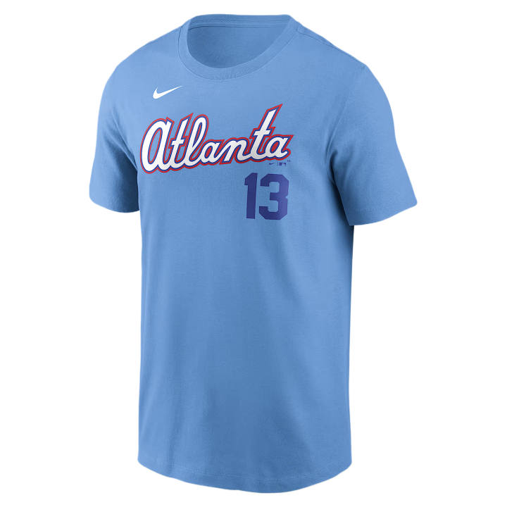 Nike Nike X MLB T Shirts Men's Light Blue Crew Neck