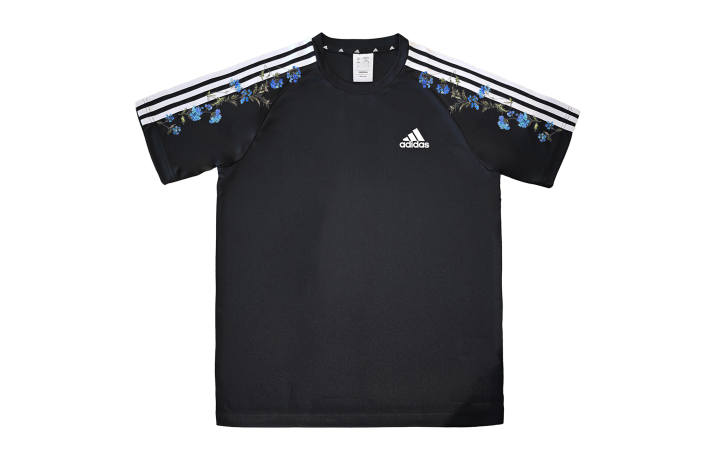 Adidas Adidas Football T Shirts Unisex Black Crew Neck Moderate