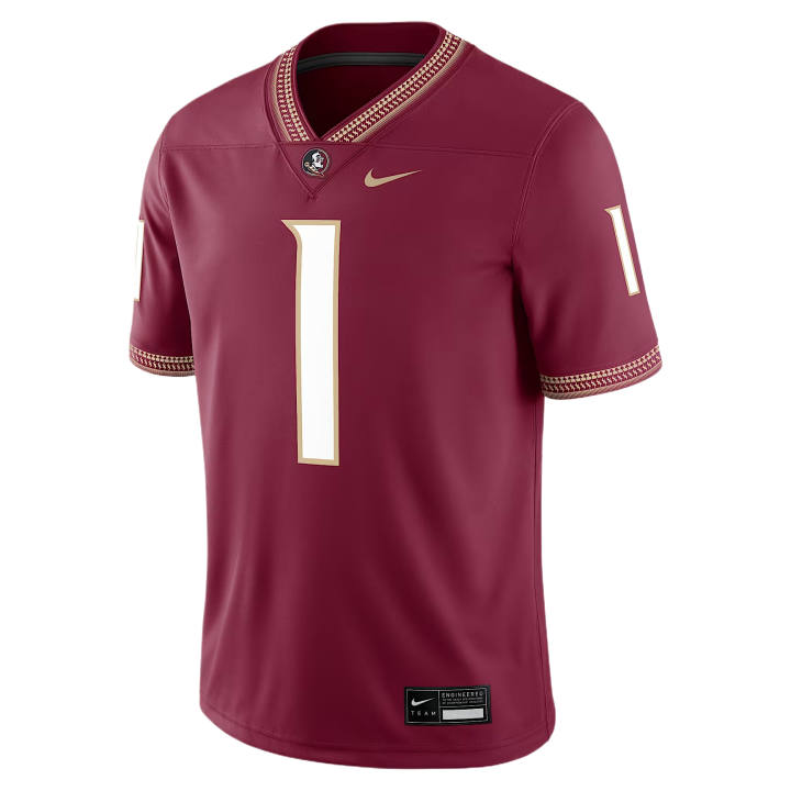 Nike Nike Rugby Jerseys Men's Pomegranate Stone Color V Neck Moderate