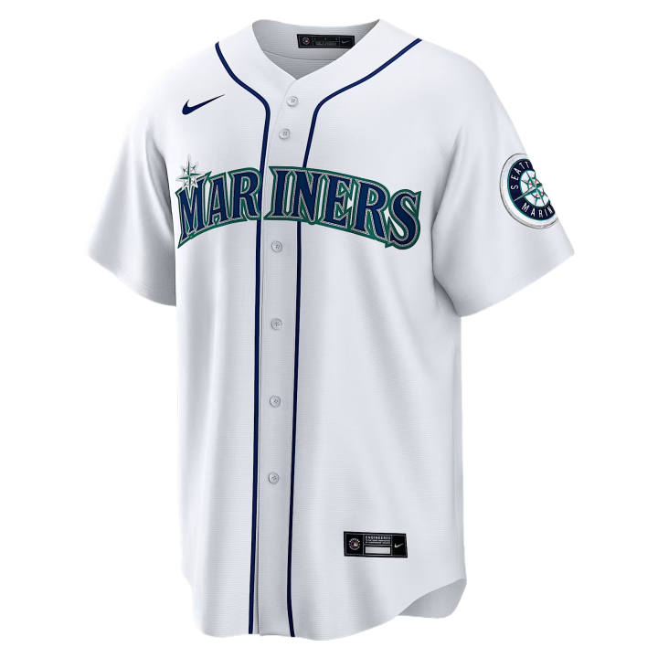 Nike Nike Baseball Jerseys Men's White V Neck Moderate