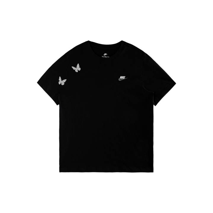 Nike Nike Sportswear T Shirts Men's Black/White/Dark Gray Crew Neck Moderate