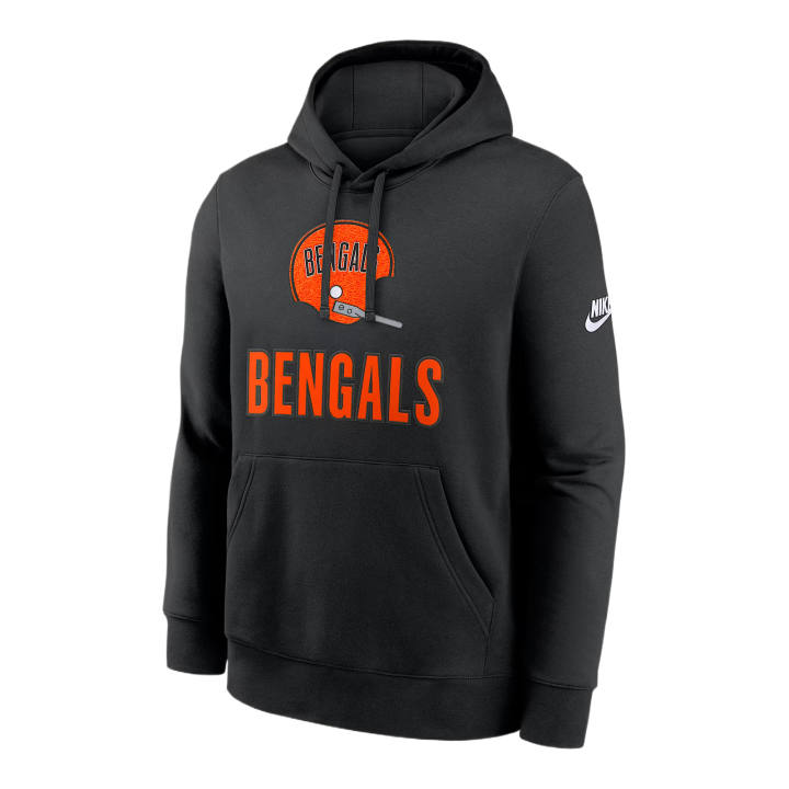 Nike Nike NFL Sweatshirts Men's Black Hooded Non Detachable Moderate