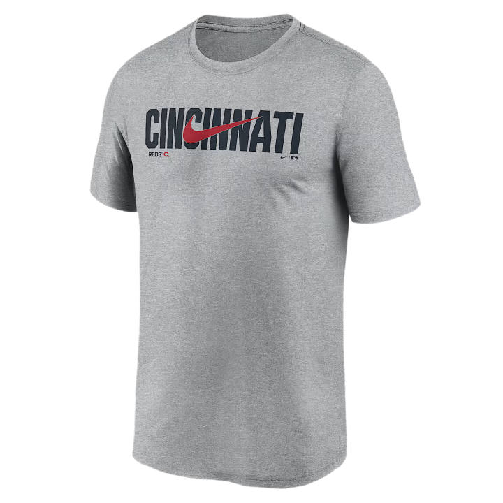 Nike Nike Dri Fit T Shirts Men's Gray Heather Crew Neck Moderate