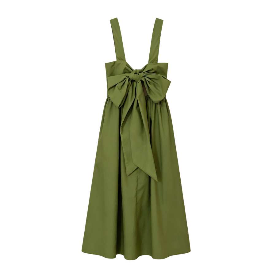 Sugarfunk Sleeveless Dresses Women's Camisole Thin Midi Skirt A Line Skirt