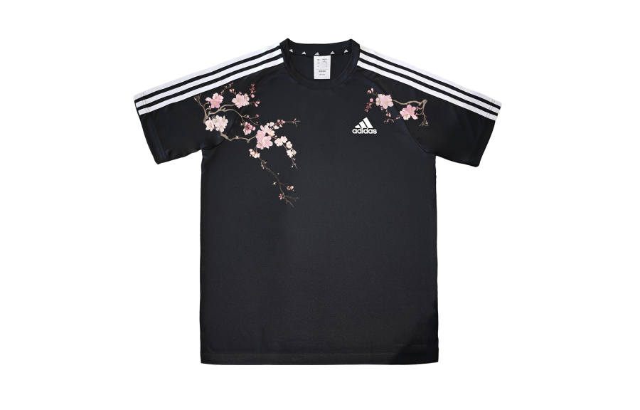Adidas Adidas Football T Shirts Unisex Black Crew Neck Moderate
