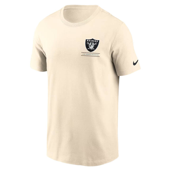 Nike Nike NFL T Shirts Men's Natural Crew Neck Moderate