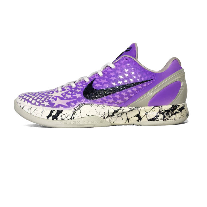 Nike Nike Zoom Kobe 6 Basketball Shoes Unisex Low Top Purple/White/Black