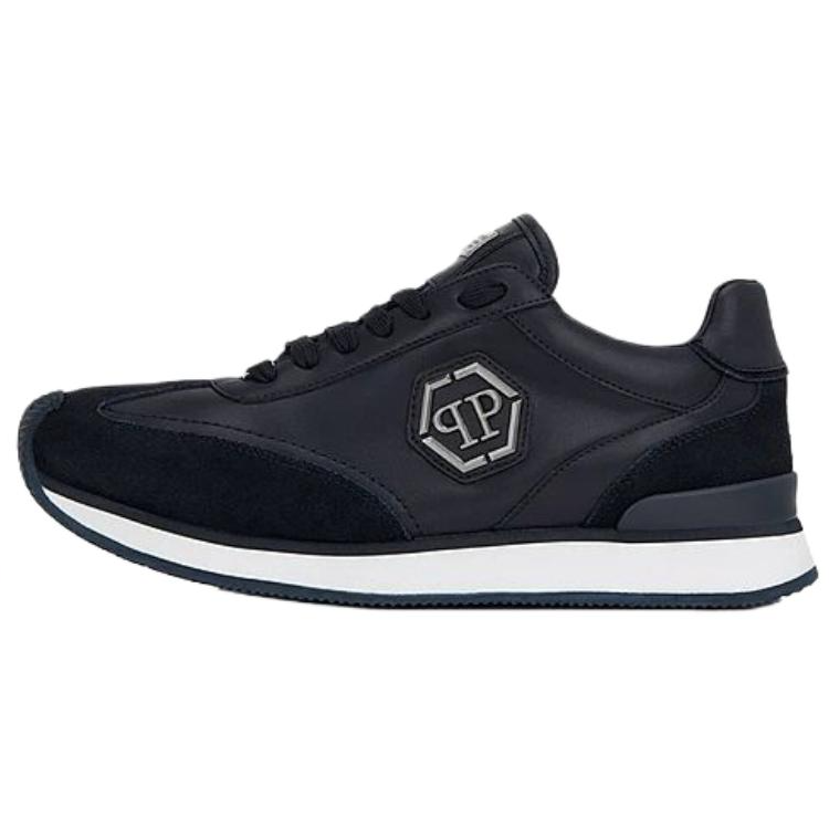 PHILIPP PLEIN Casual Shoes Men's Low Top Dark Blue