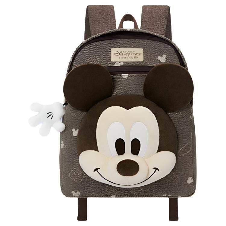 Disney Disney Mickey Mouse Fabric Backpack Unisex Dark Gray