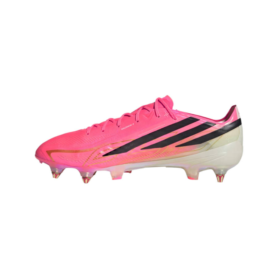 Adidas Adidas F50 Soccer Shoes Unisex Low Top Solar Turbine/Core Black/Gold Metal
