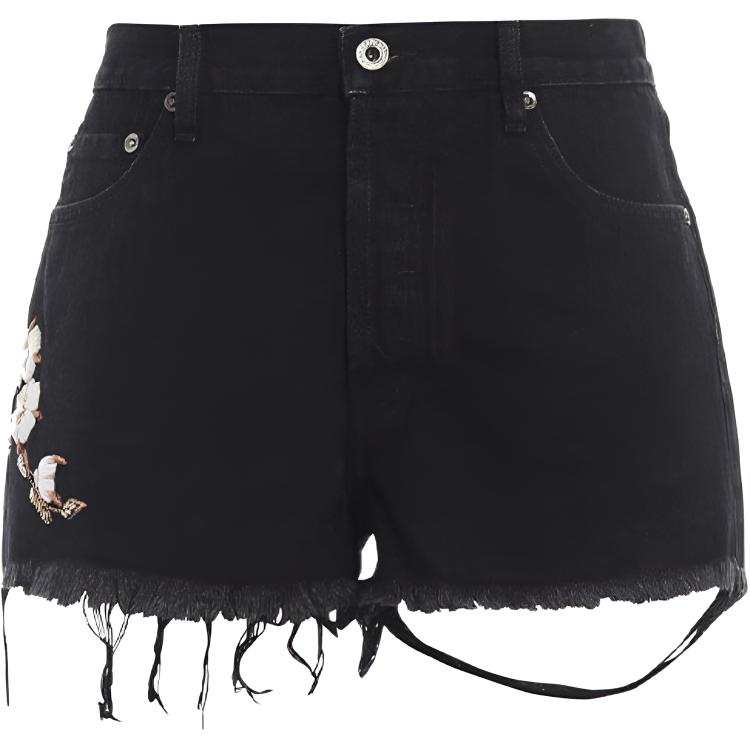 OFF-WHITE OFF WHITE SS21 Denim Shorts Women's