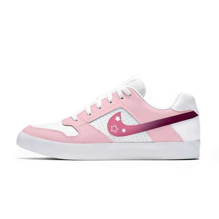 Nike Nike SB Delta Skateboard Shoes Unisex Low Top Pink/Red/White
