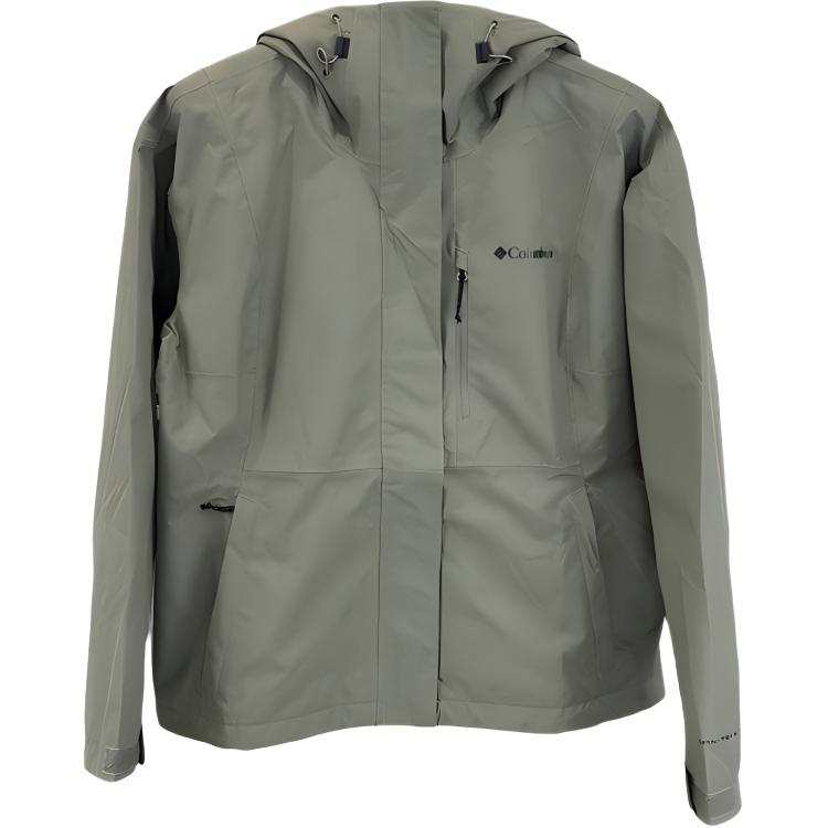 Columbia Windbreaker Jackets Women's 397 Green Moderate Straight Fit