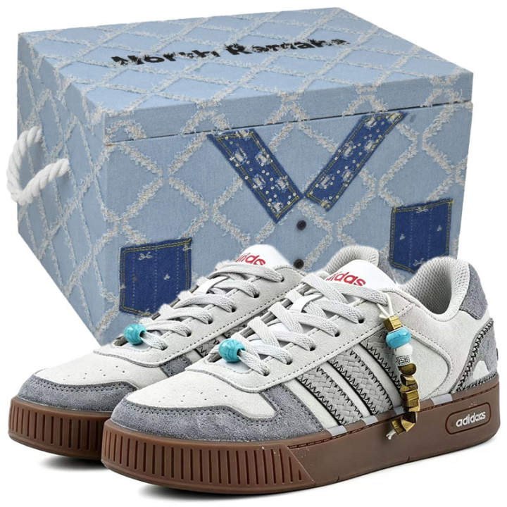 Adidas Adidas D PAD Skateboard Shoes Unisex Low Top Gray