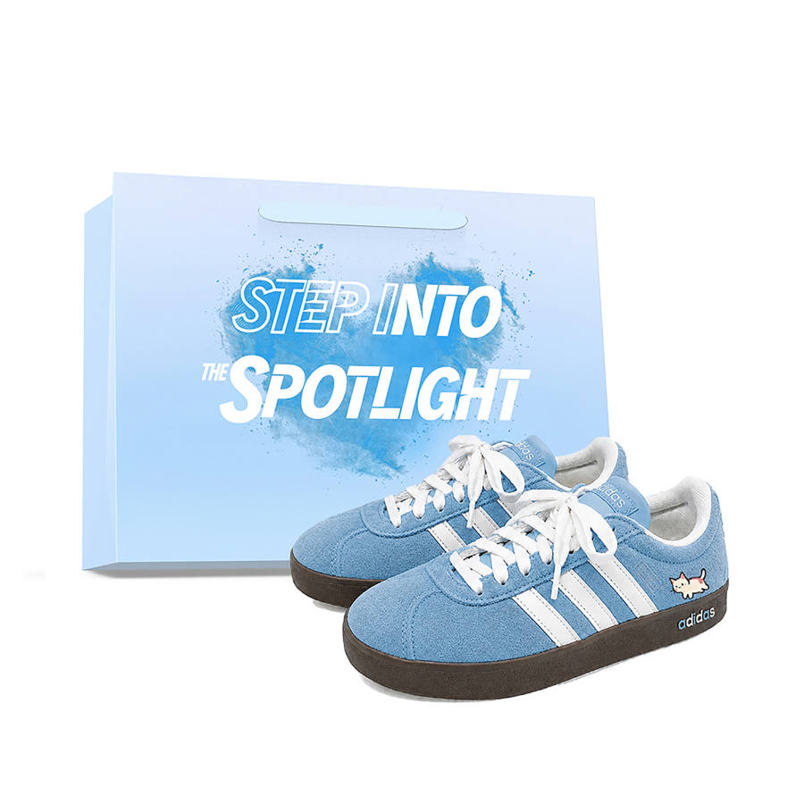 Adidas Adidas VL COURT 2.0 Skateboard Shoes Unisex Low Top White
