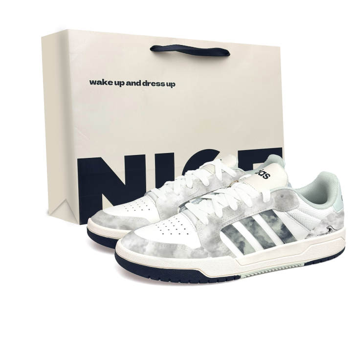 Adidas Adidas ENTRAP Skateboard Shoes Unisex Low Top White