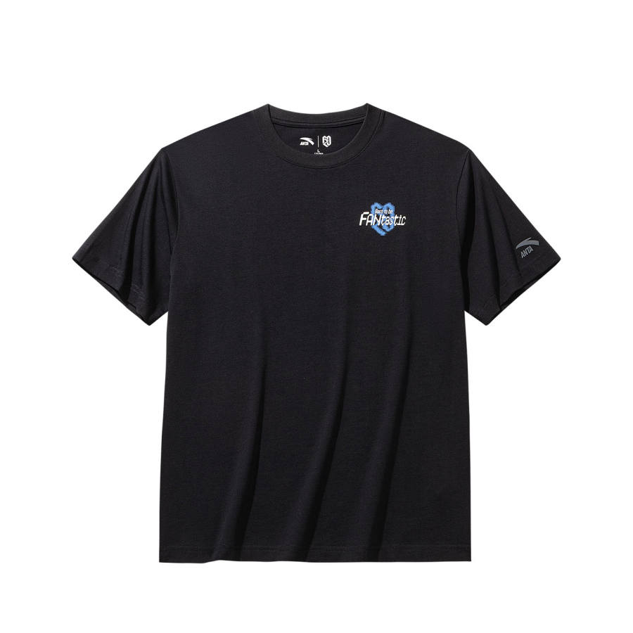 ANTA Feng Zhendong T Shirts Unisex Basic Black 6 Crew Neck