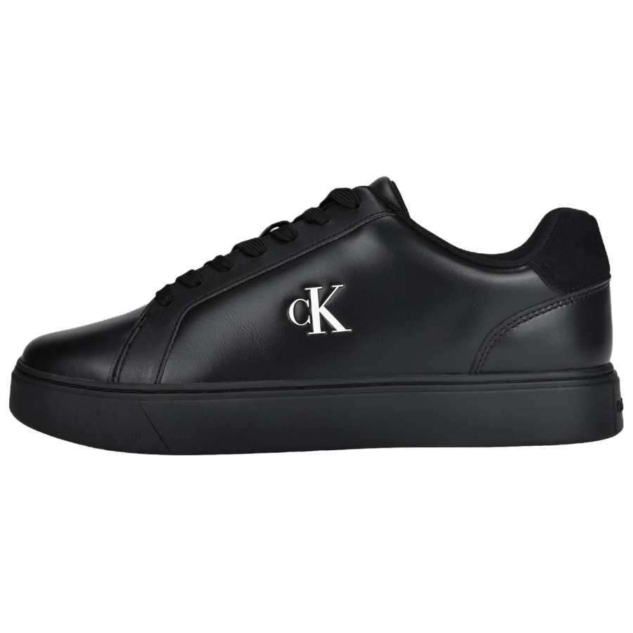 CKJ CALVIN KLEIN JEANS Low top Skateboard Shoes Men's Black