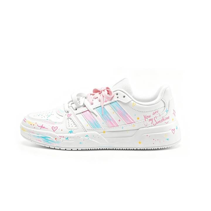 Adidas Adidas LITE BALLER Skateboard Shoes Unisex Low Top Multicolor