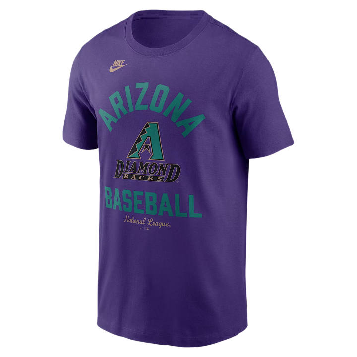 Nike Nike X MLB T Shirts Men's Purple Crew Neck