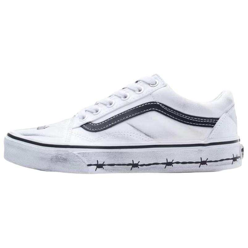 Vans Vans Old Skool Skateboard Shoes Unisex White