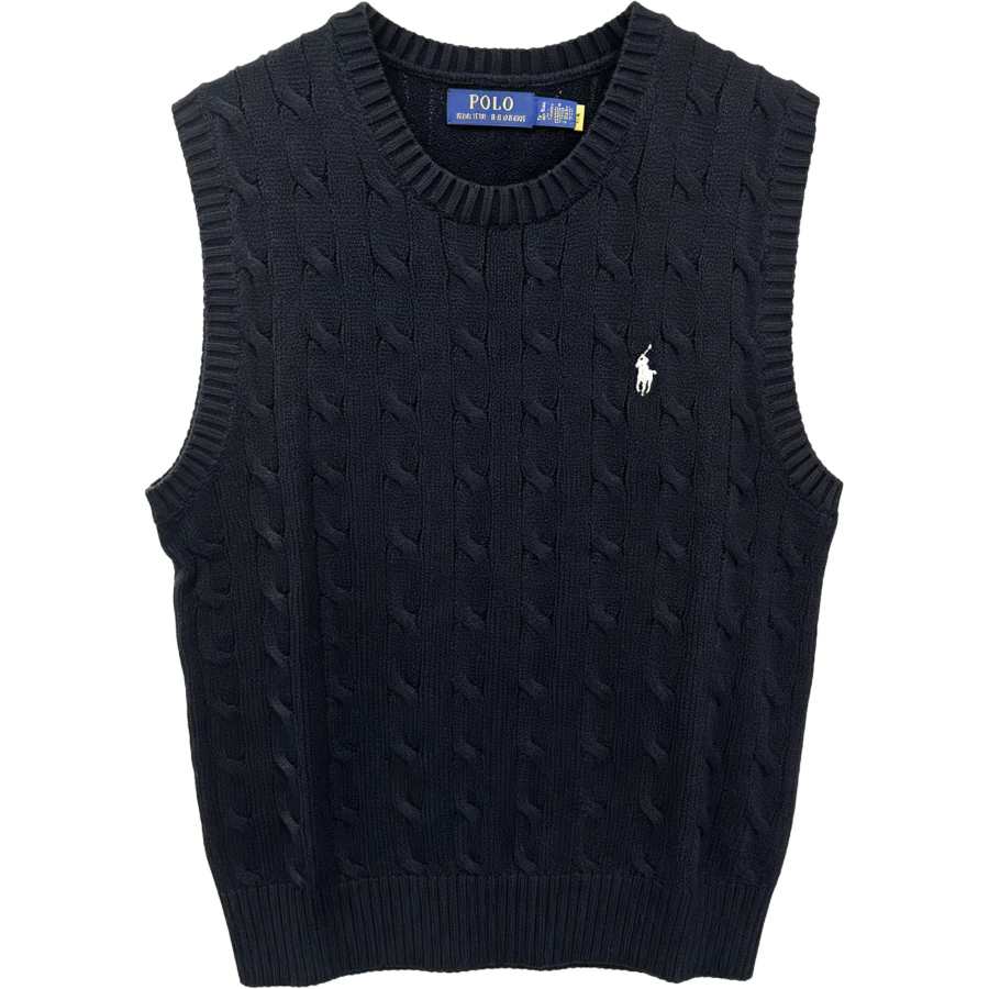 Polo Ralph Lauren Tank Tops Men's Marine Blue Crew Neck Moderate Straight Fit